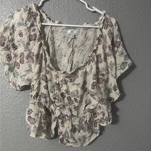 True Craft Floral Blouse – Size L